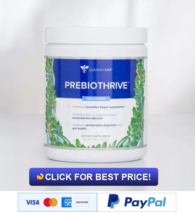 Gundry MD PrebioThrive Review: Real Reviews & Prebiotic Power